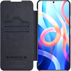 Hurtownia GSM - Case Nillkin Qin Xiaomi Redmi Note 11T 5G/Poco M4 Pro 5G schwarz - NLK670 - {ean13} - Hurt