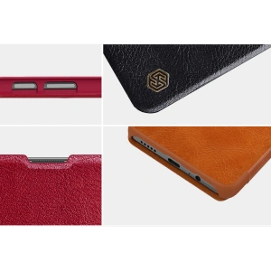 Hurtownia GSM - Case Nillkin Qin Xiaomi Redmi Note 11T 5G/Poco M4 Pro 5G schwarz - NLK670 - {ean13} - Hurt