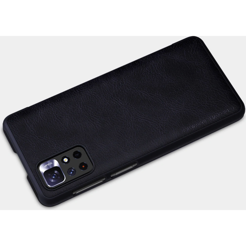 Hurtownia GSM - Etui Nillkin Qin Xiaomi Redmi Note 11T 5G/Poco M4 Pro 5G negru - NLK670 - {ean13} - Hurt