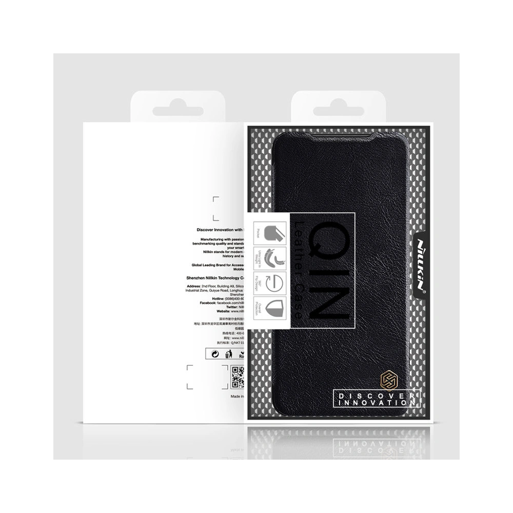 Hurtownia GSM - Case Nillkin Qin Xiaomi Redmi Note 11S 5G/11T 5G/Poco M4 Pro 5G braun - NLK671 - {ean13} - Hurt
