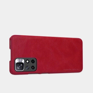 Hurtownia GSM - Case Nillkin Qin Xiaomi Redmi Note 11S 5G/11T 5G/Poco M4 Pro 5G braun - NLK671 - {ean13} - Hurt