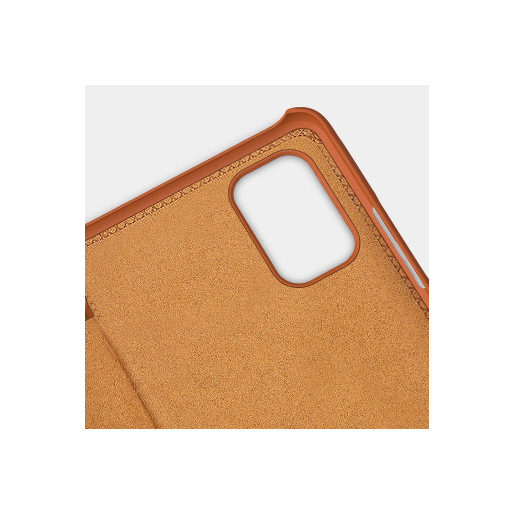 Hurtownia GSM - Case Nillkin Qin Xiaomi Redmi Note 11S 5G/11T 5G/Poco M4 Pro 5G braun - NLK671 - {ean13} - Hurt
