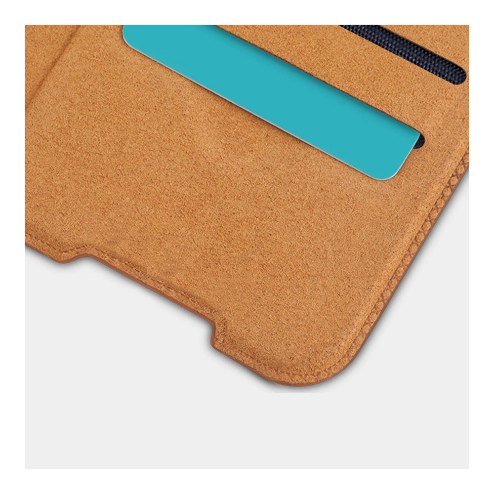 Hurtownia GSM - Case Nillkin Qin Xiaomi Redmi Note 11S 5G/11T 5G/Poco M4 Pro 5G braun - NLK671 - {ean13} - Hurt