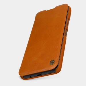 Hurtownia GSM - Case Nillkin Qin Xiaomi Redmi Note 11S 5G/11T 5G/Poco M4 Pro 5G braun - NLK671 - {ean13} - Hurt