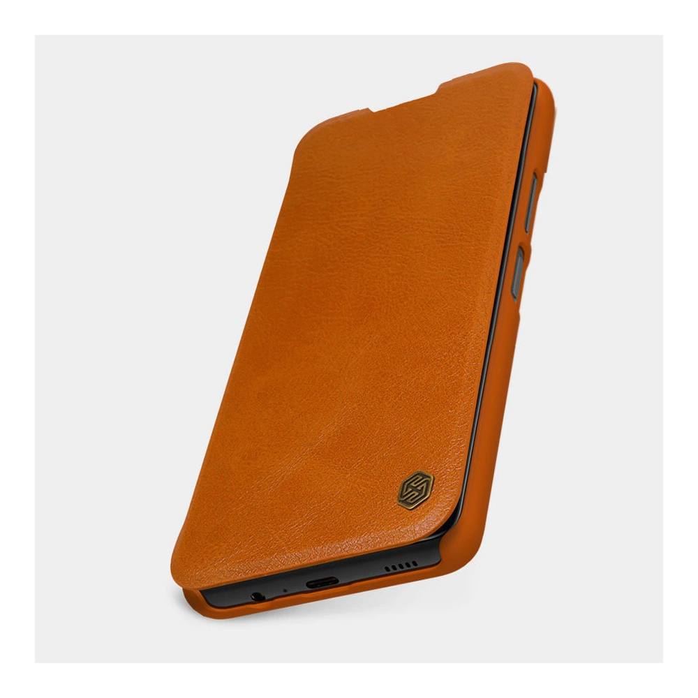 Hurtownia GSM - Case Nillkin Qin Xiaomi Redmi Note 11S 5G/11T 5G/Poco M4 Pro 5G braun - NLK671 - {ean13} - Hurt