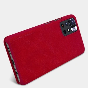 Hurtownia GSM - Case Nillkin Qin Xiaomi Redmi Note 11S 5G/11T 5G/Poco M4 Pro 5G braun - NLK671 - {ean13} - Hurt