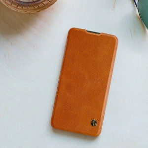 Hurtownia GSM - Case Nillkin Qin Xiaomi Redmi Note 11S 5G/11T 5G/Poco M4 Pro 5G braun - NLK671 - {ean13} - Hurt