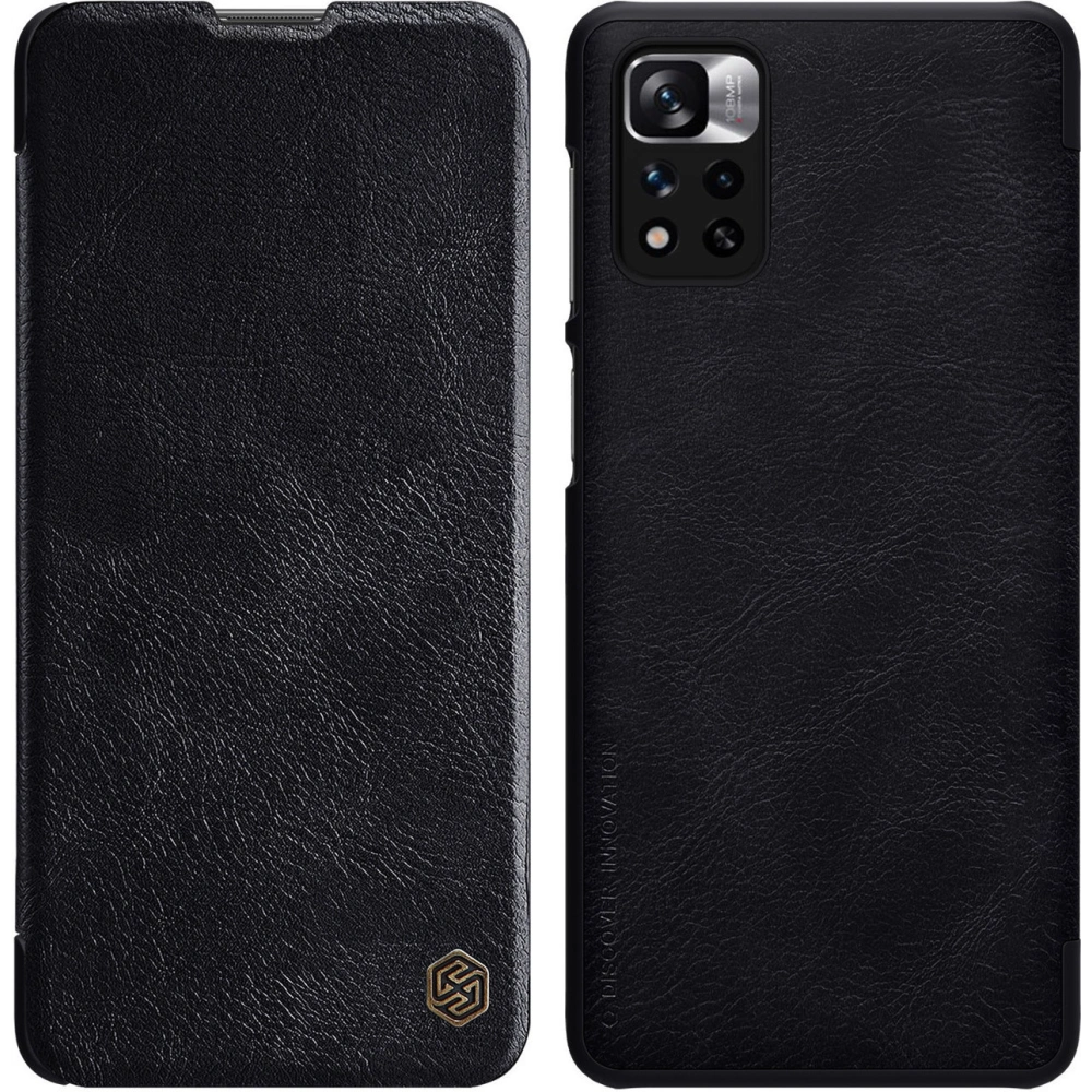 Hurtownia GSM - Etui Nillkin Qin Xiaomi Mi11i HyperCharge černé - NLK672 - {ean13} - Hurt