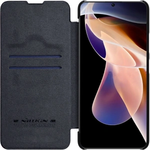 Hurtownia GSM - Etui Nillkin Qin Xiaomi Mi11i HyperCharge negru - NLK672 - {ean13} - Hurt