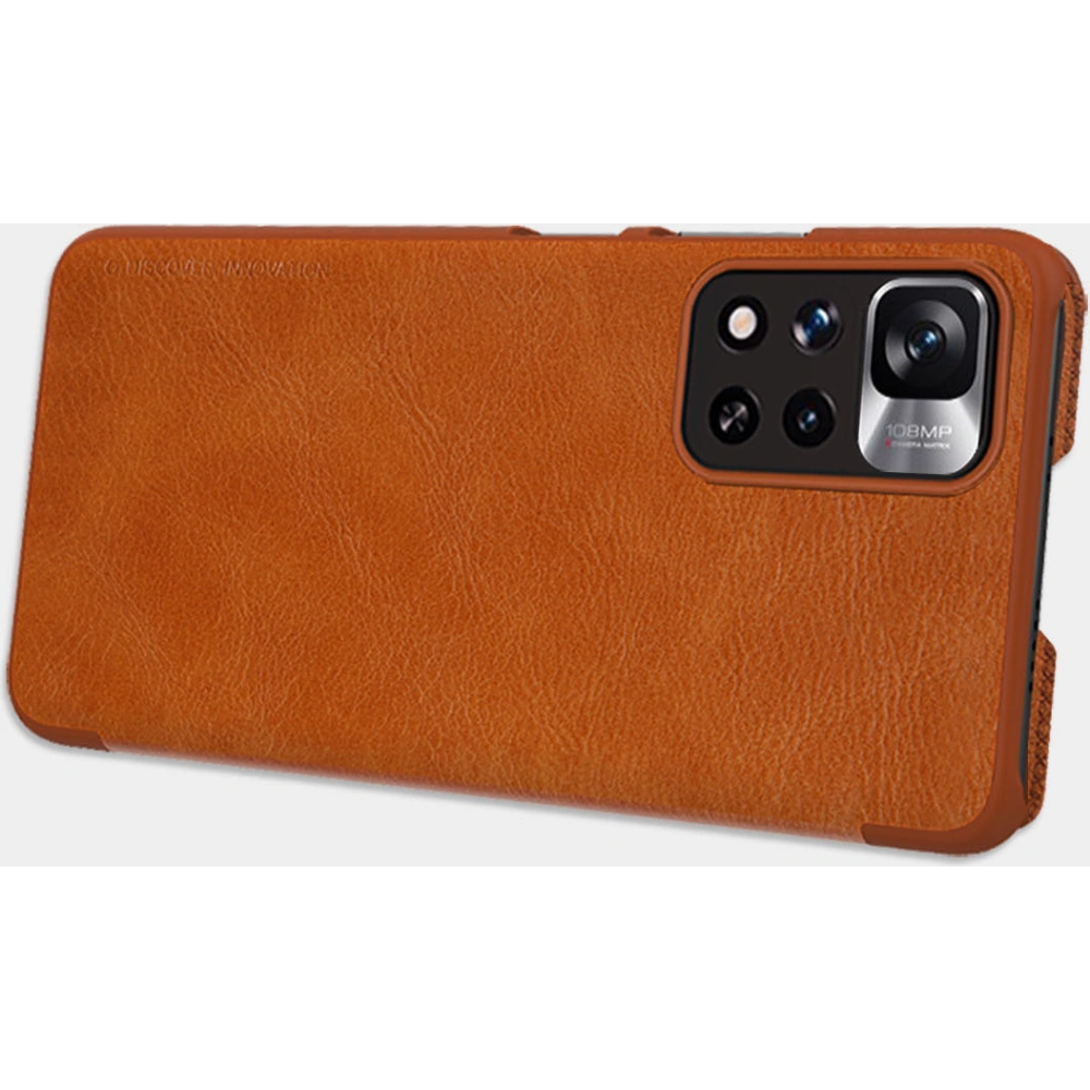 Hurtownia GSM - Etui Nillkin Qin Xiaomi Mi11i HyperCharge fekete - NLK672 - {ean13} - Hurt