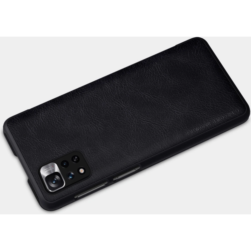 Hurtownia GSM - Etui Nillkin Qin Xiaomi Mi11i HyperCharge fekete - NLK672 - {ean13} - Hurt