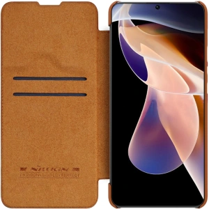 Hurtownia GSM - Etui Nillkin Qin Xiaomi Mi11i HyperCharge maro - NLK673 - {ean13} - Hurt
