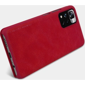 Hurtownia GSM - Etui Nillkin Qin Xiaomi Mi11i HyperCharge maro - NLK673 - {ean13} - Hurt