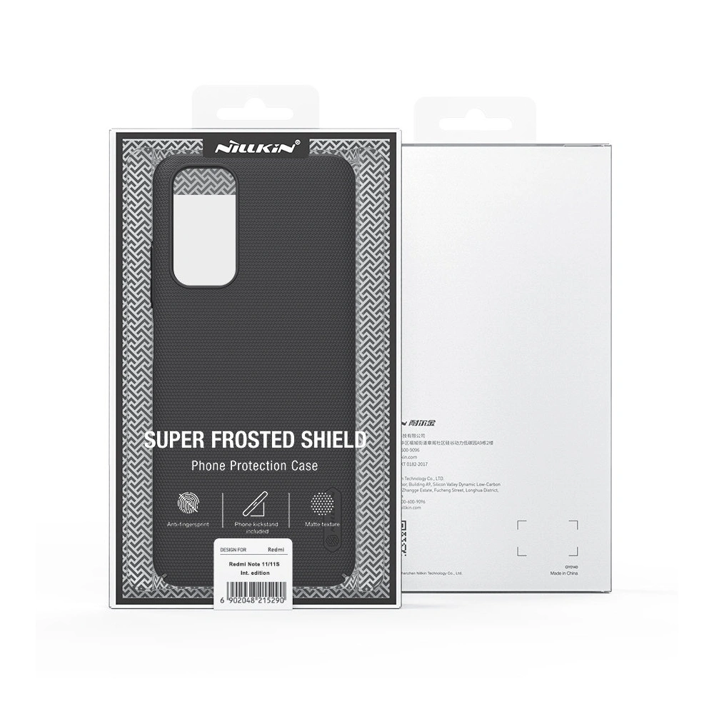 Hurtownia GSM - Etui Nillkin Super Frosted Shield Xiaomi Redmi Note 11S 5G/11T 5G/Poco M4 Pro 5G černý - NLK674 - {ean13} - Hurt