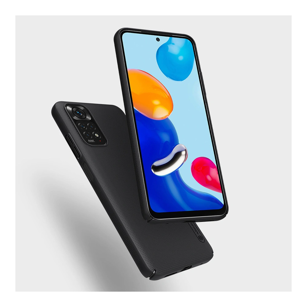 Hurtownia GSM - Etui Nillkin Super Frosted Shield Xiaomi Redmi Note 11S 5G/11T 5G/Poco M4 Pro 5G černý - NLK674 - {ean13} - Hurt