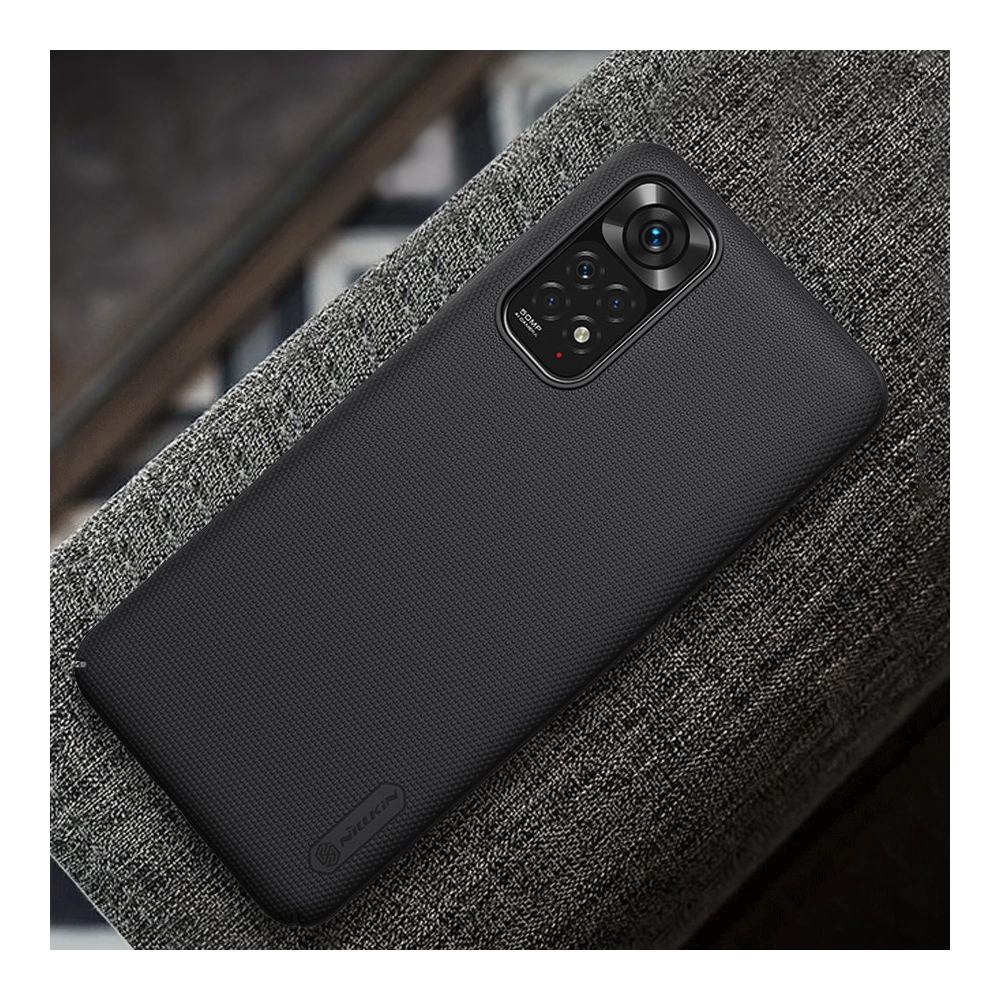Hurtownia GSM - Etui Nillkin Super Frosted Shield Xiaomi Redmi Note 11S 5G/11T 5G/Poco M4 Pro 5G fekete - NLK674 - {ean13} - Hurt