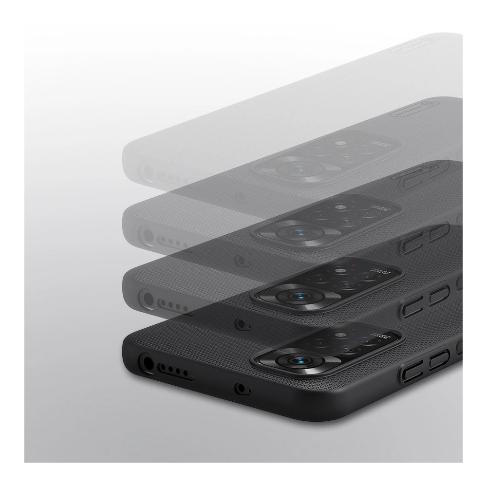 Hurtownia GSM - Etui Nillkin Super Frosted Shield Xiaomi Redmi Note 11S 5G/11T 5G/Poco M4 Pro 5G černý - NLK674 - {ean13} - Hurt