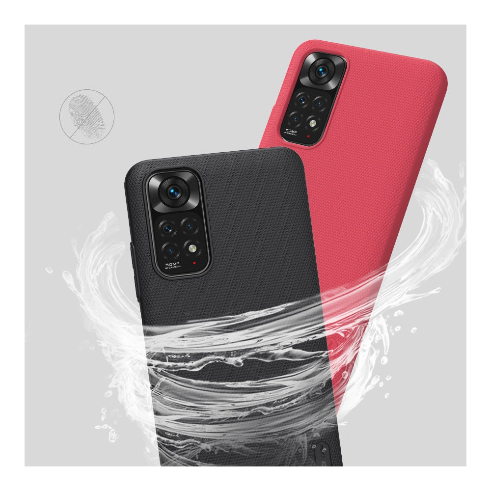 Hurtownia GSM - Etui Nillkin Super Frosted Shield Xiaomi Redmi Note 11S 5G/11T 5G/Poco M4 Pro 5G fekete - NLK674 - {ean13} - Hurt