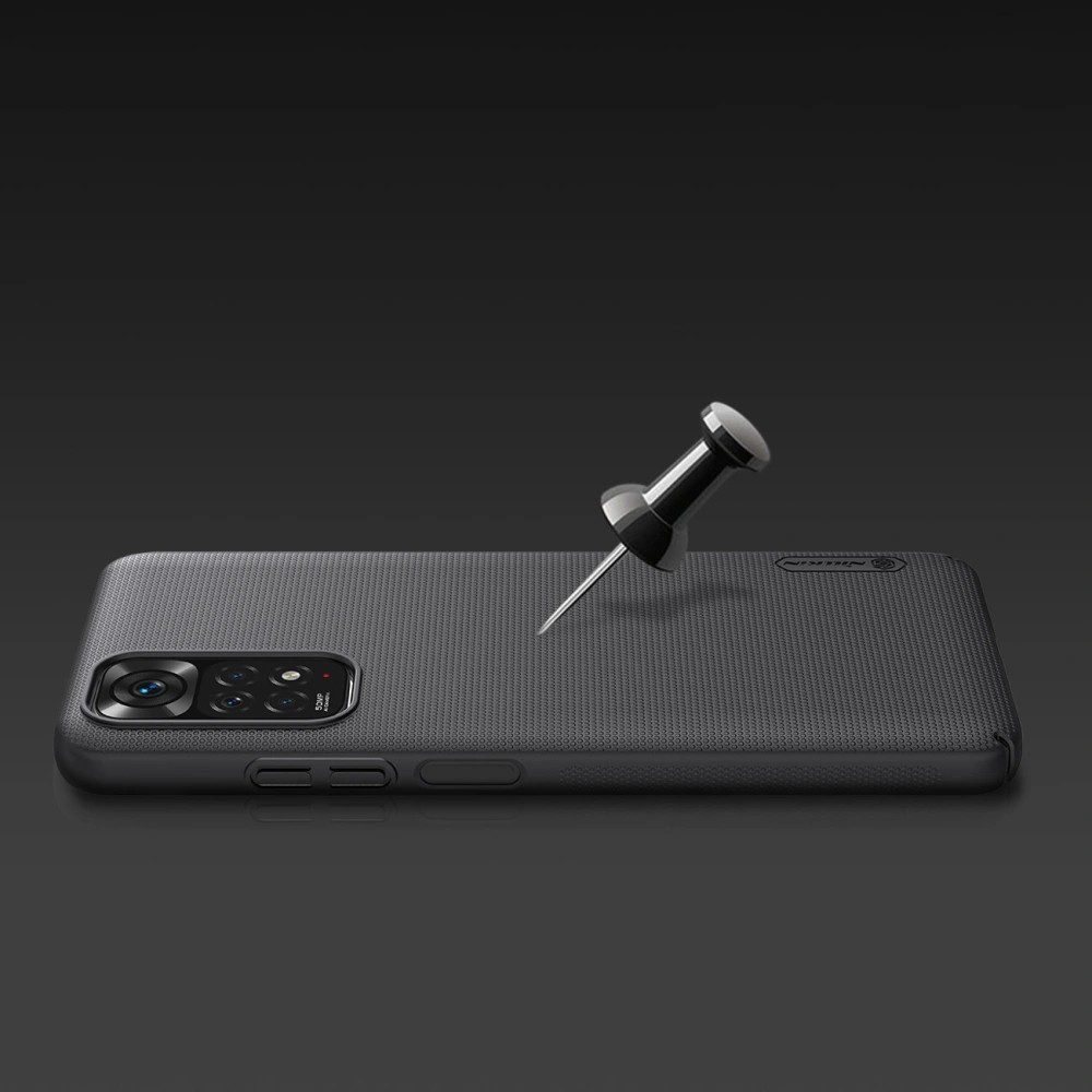 Hurtownia GSM - Etui Nillkin Super Frosted Shield Xiaomi Redmi Note 11S 5G/11T 5G/Poco M4 Pro 5G černý - NLK674 - {ean13} - Hurt