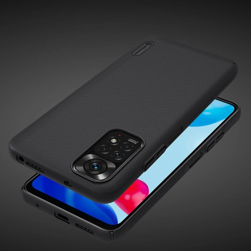 Etui Nillkin Super Frosted Shield Xiaomi Redmi Note 11S 5G/11T 5G/Poco M4 Pro 5G czarny