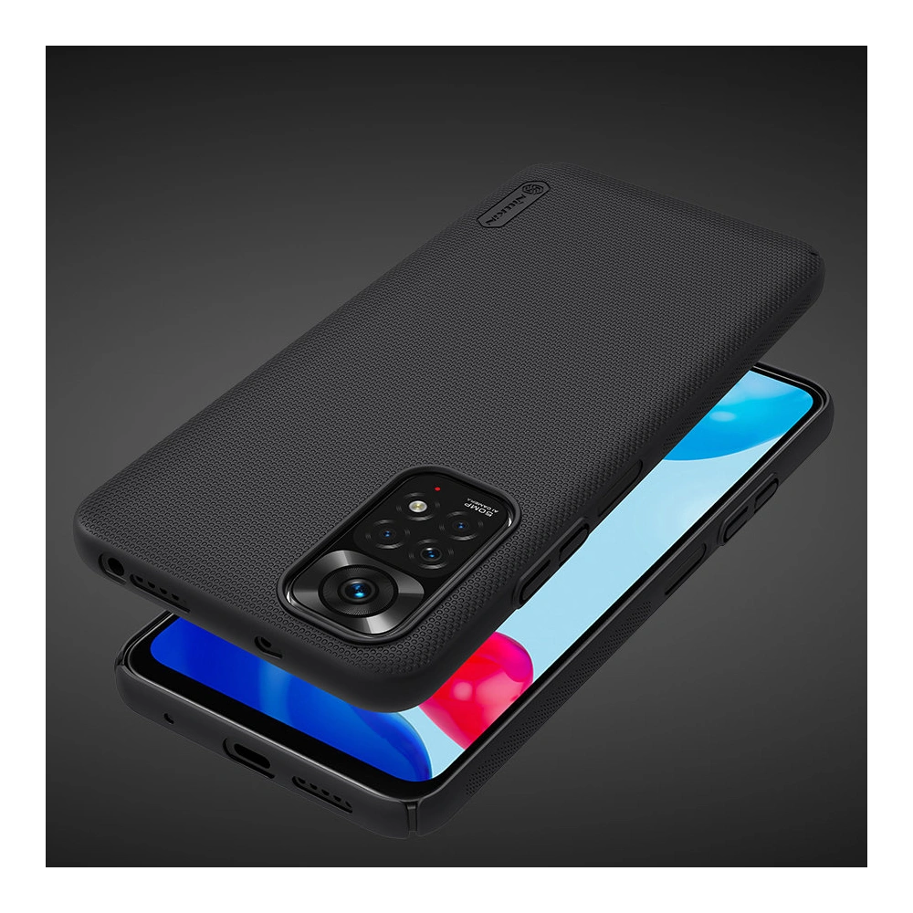 Hurtownia GSM - Etui Nillkin Super Frosted Shield Xiaomi Redmi Note 11S 5G/11T 5G/Poco M4 Pro 5G fekete - NLK674 - {ean13} - Hurt