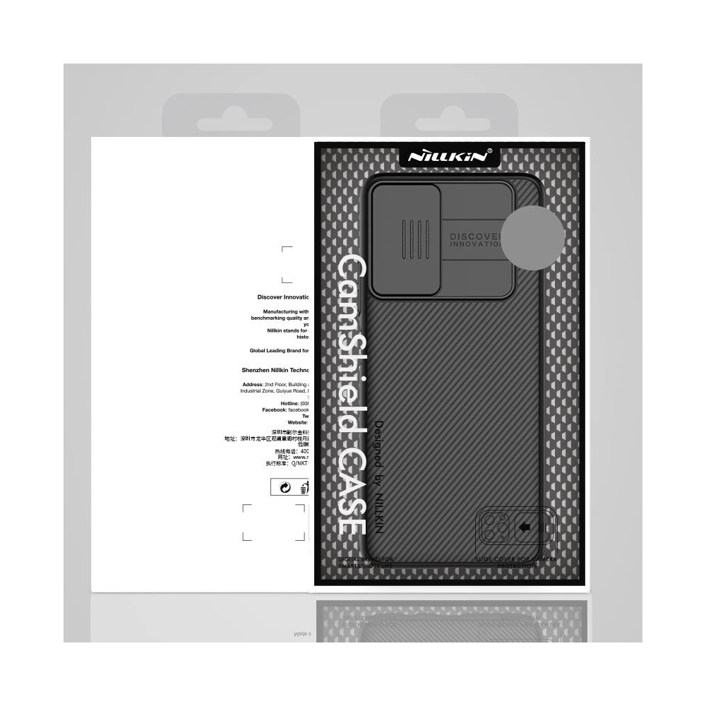Hurtownia GSM - Etui Nillkin CamShield Xiaomi Redmi Note 11S 5G/11T 5G/Poco M4 Pro 5G kék - NLK675 - {ean13} - Hurt