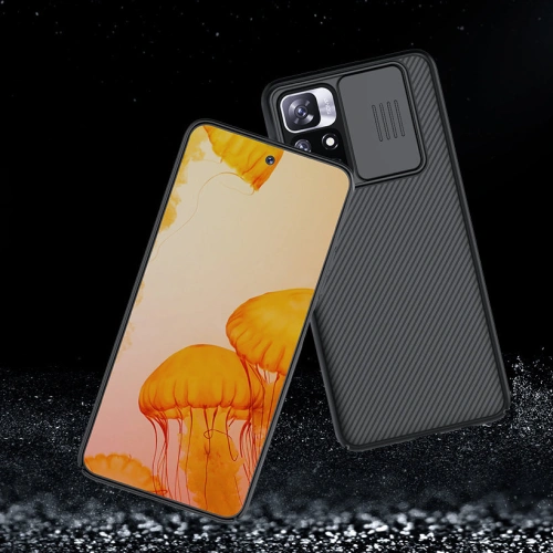 Etui Nillkin CamShield Xiaomi Redmi Note 11S 5G/11T 5G/Poco M4 Pro 5G niebieski