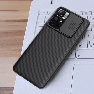 Hurtownia GSM - Etui Nillkin CamShield Xiaomi Redmi Note 11S 5G/11T 5G/Poco M4 Pro 5G albastru - NLK675 - {ean13} - Hurt