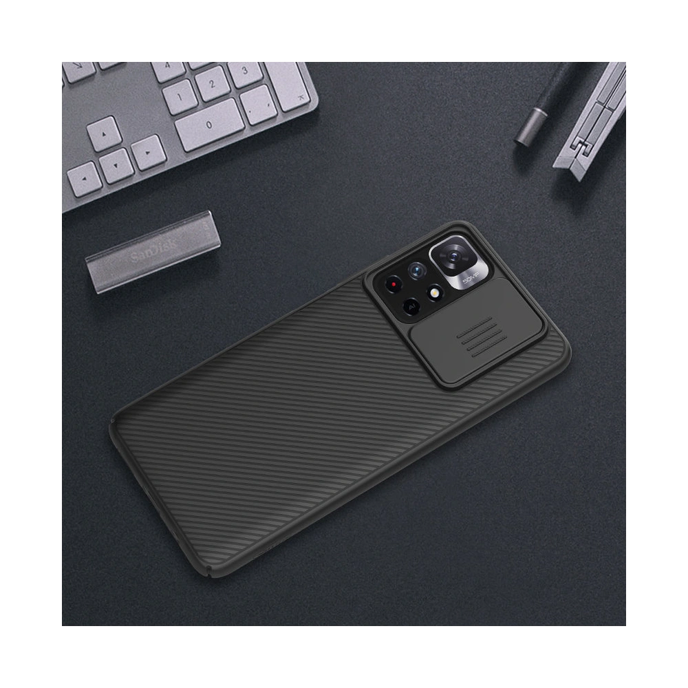 Hurtownia GSM - Case Nillkin CamShield Xiaomi Redmi Note 11S 5G/11T 5G/Poco M4 Pro 5G blau - NLK675 - {ean13} - Hurt