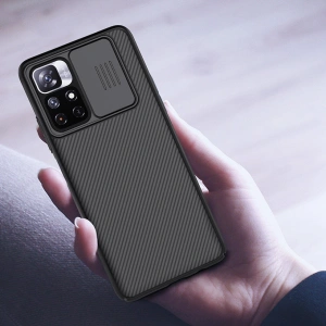 Hurtownia GSM - Etui Nillkin CamShield Xiaomi Redmi Note 11S 5G/11T 5G/Poco M4 Pro 5G albastru - NLK675 - {ean13} - Hurt