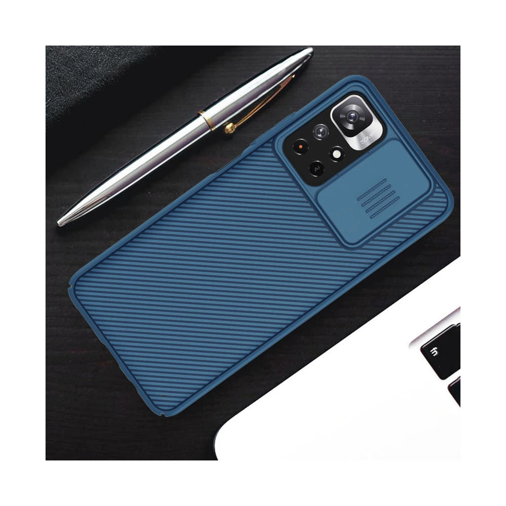 Hurtownia GSM - Case Nillkin CamShield Xiaomi Redmi Note 11S 5G/11T 5G/Poco M4 Pro 5G blau - NLK675 - {ean13} - Hurt