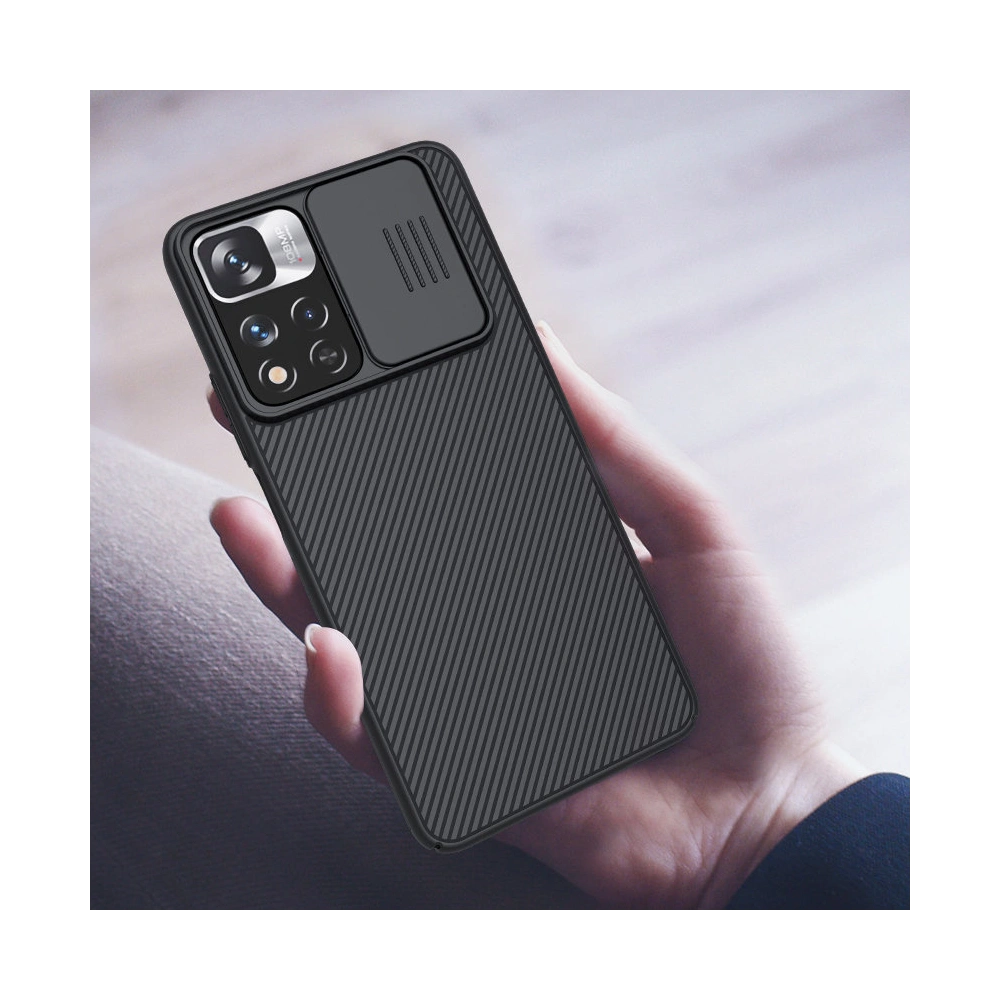 Hurtownia GSM - Etui Nillkin CamShield Xiaomi Mi11i HyperCharge kék - NLK676 - {ean13} - Hurt