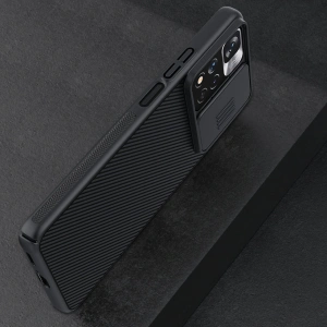 Hurtownia GSM - Etui Nillkin CamShield Xiaomi Mi11i HyperCharge albastru - NLK676 - {ean13} - Hurt