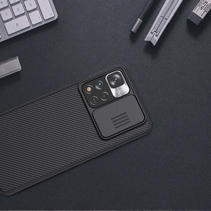 Hurtownia GSM - Etui Nillkin CamShield Xiaomi Mi11i HyperCharge albastru - NLK676 - {ean13} - Hurt