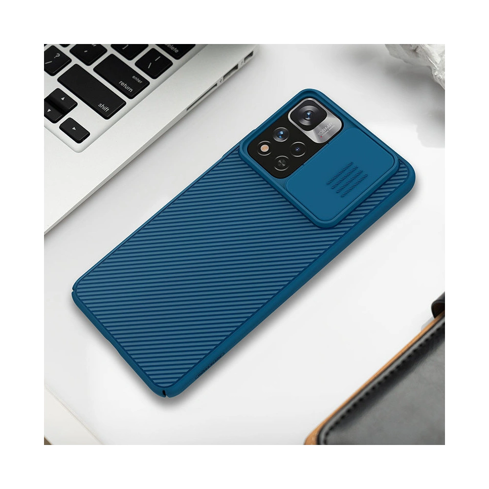 Hurtownia GSM - Etui Nillkin CamShield Xiaomi Mi11i HyperCharge modrý - NLK676 - {ean13} - Hurt