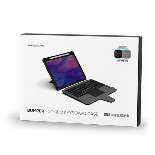 Etui Nillkin Armor Keyboard Bluetooth Apple iPad Air 10.9 2020 (4. gen)/iPad Pro 11 2018/2020/2021 (1., 2. i 3. gen) czarny