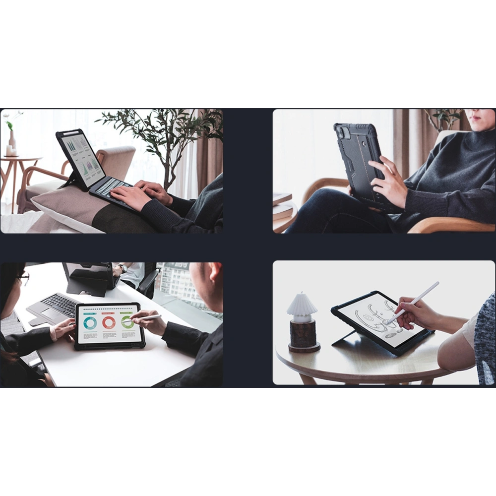 Hurtownia GSM - Etui Nillkin Armor Keyboard Bluetooth Apple iPad Air 10.9 2020 (4. gen)/iPad Pro 11 2018/2020/2021 (1., 2. a 3. gen) černé - NLK678 - {ean13} - Hurt