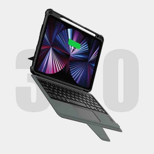 Etui Nillkin Armor Keyboard Bluetooth Apple iPad Air 10.9 2020 (4. gen)/iPad Pro 11 2018/2020/2021 (1., 2. i 3. gen) czarny