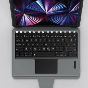 Hurtownia GSM - Etui Nillkin Armor Keyboard Bluetooth Apple iPad Air 10.9 2020 (4. gen)/iPad Pro 11 2018/2020/2021 (1., 2. și 3. gen) negru - NLK678 - {ean13} - Hurt
