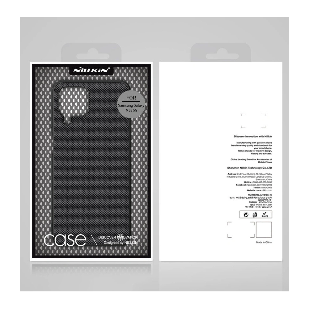 Hurtownia GSM - Etui Nillkin Textured Samsung Galaxy M33 5G negru - NLK680 - {ean13} - Hurt