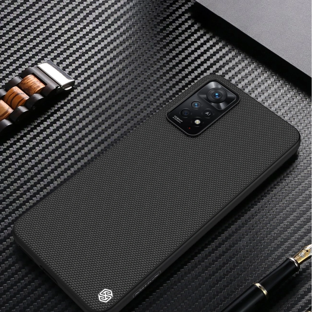 Hurtownia GSM - Etui Nillkin Textured Xiaomi Redmi Note 11 Pro/11E Pro negru - NLK684 - {ean13} - Hurt