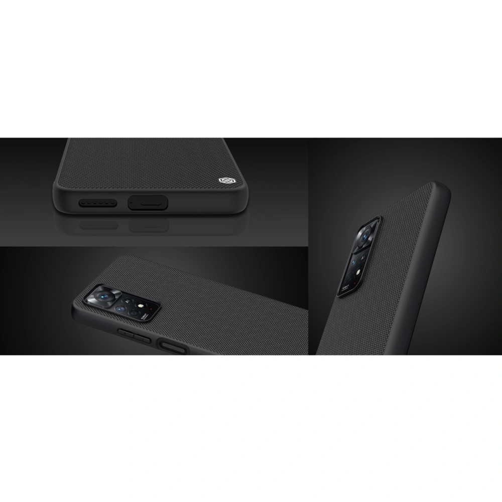 Hurtownia GSM - Etui Nillkin Textured Xiaomi Redmi Note 11 Pro/11E Pro negru - NLK684 - {ean13} - Hurt