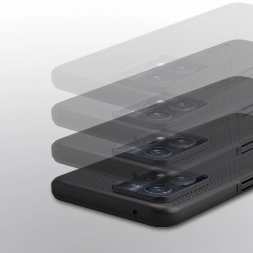 Etui Nillkin Super Frosted Shield Pro Realme 9 Pro+ Plus czarny