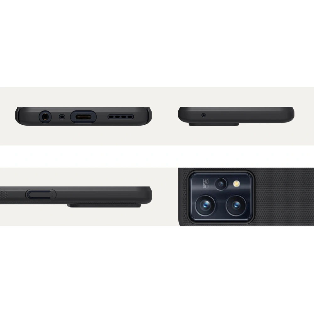 Hurtownia GSM - Etui Nillkin Super Frosted Shield Pro Realme 9 Pro+ Plus negru - NLK685 - {ean13} - Hurt