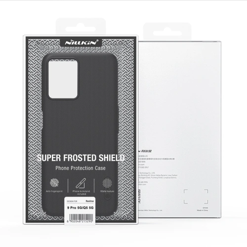 Etui Nillkin Super Frosted Shield Pro Realme 9 Pro czarny
