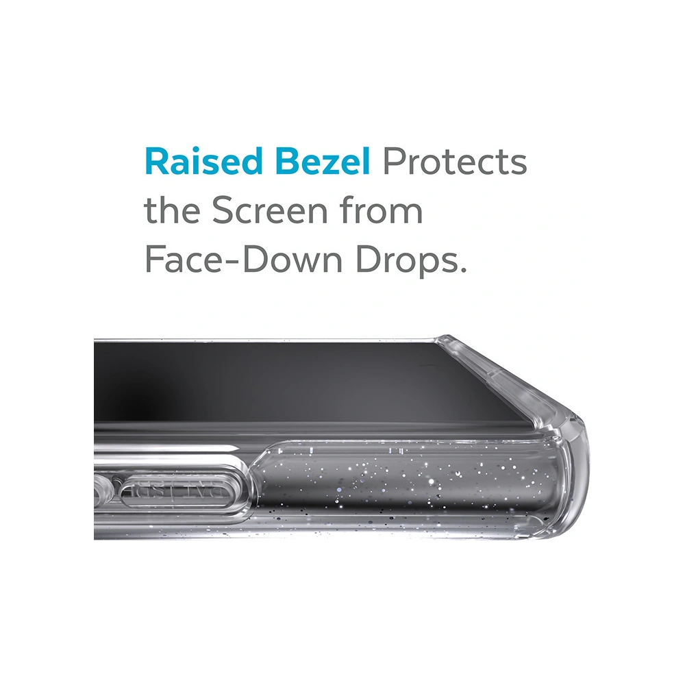 Wholesale Speck Presidio Perfect-Clear with Glitter MICROBAN Samsung Galaxy S22 Ultra (Clear/Platinum Glitter) - SPK423 - {ean13} - Hurt