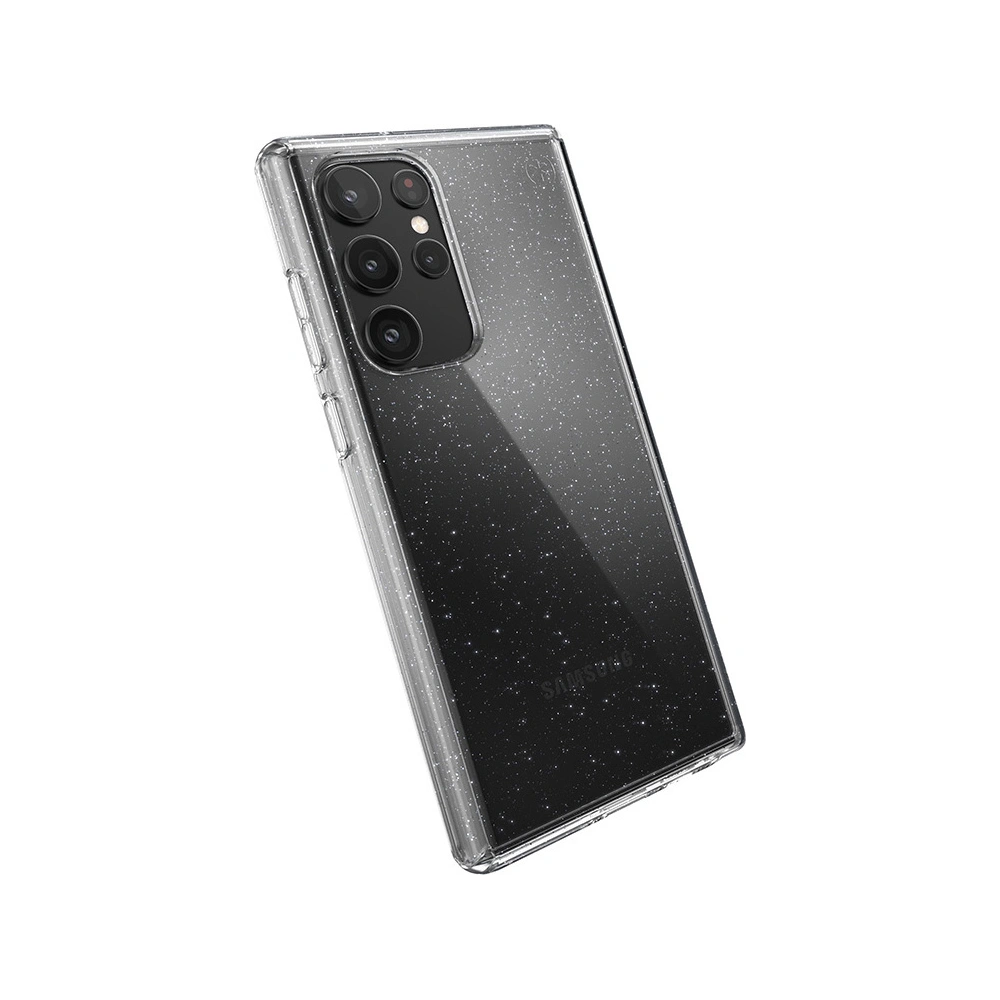 Hurtownia GSM - Etui Speck Presidio Perfect-Clear s třpytkami MICROBAN Samsung Galaxy S22 Ultra (Čiré/Platinové třpytky) - SPK423 - {ean13} - Hurt