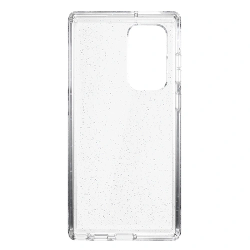 Etui Speck Presidio Perfect-Clear with Glitter MICROBAN Samsung Galaxy S22 Ultra (Clear/Platinum Glitter)