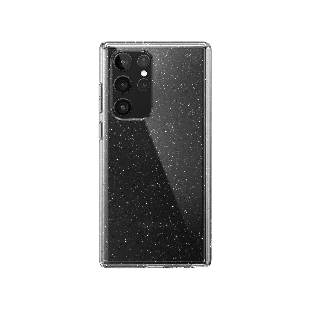 Hurtownia GSM - Etui Speck Presidio Perfect-Clear s třpytkami MICROBAN Samsung Galaxy S22 Ultra (Čiré/Platinové třpytky) - SPK423 - {ean13} - Hurt