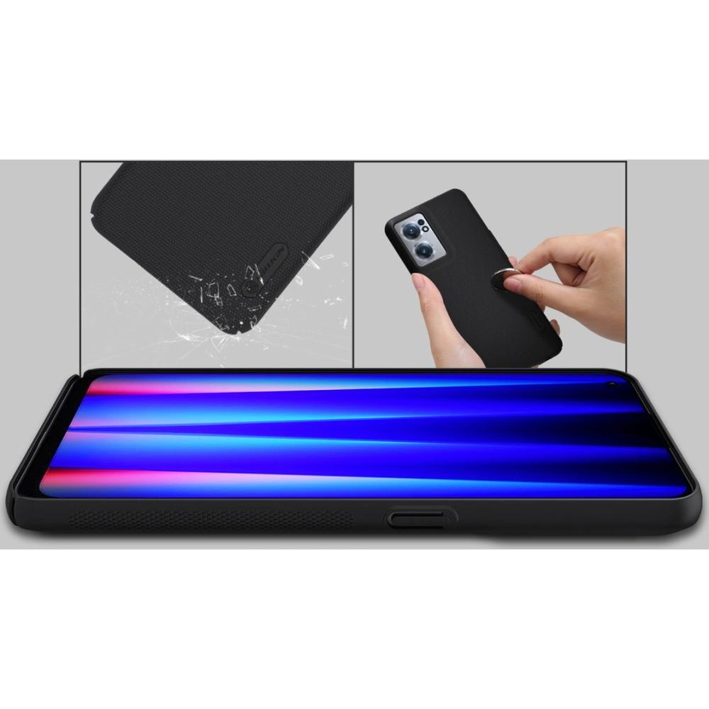 Hurtownia GSM - Etui Nillkin Super Frosted Shield Pro OnePlus Nord CE 2 5G černé - NLK689 - {ean13} - Hurt